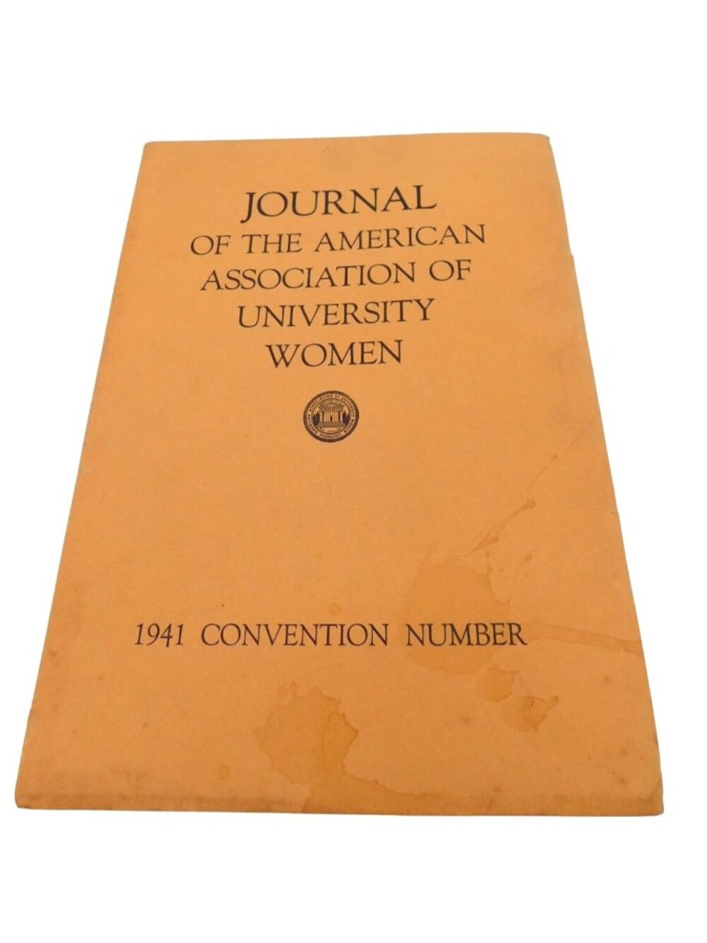 Vtg Journal of the American Association of University Women 1941 Convention Book